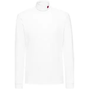 Image of Hugo Derollo Long Sleeve T Shirt - White
