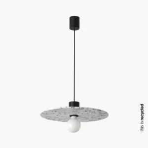 Image of Confetti 400 Dome Pendant Lamp Recycled Marmoreal Ø45cm