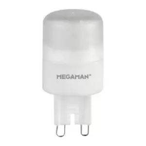 Image of Megaman 3W LED G9 Warm White 2400K 180lm Dimmable - 145546