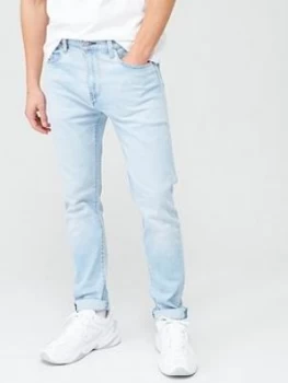 Image of Levis 512; Slim Taper Fit Jeans With Stretch Performance Denim - Gravie Fog