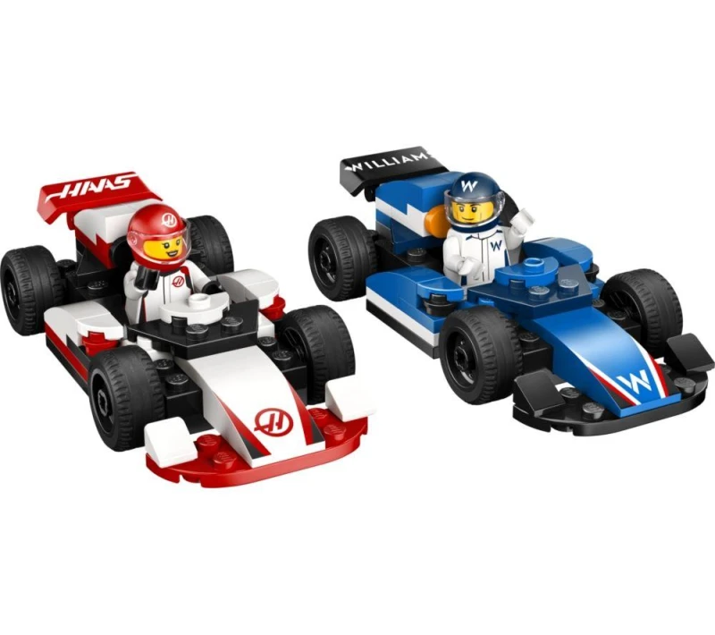 Image of Lego City LEGO City F1 Williams Racing & Haas F1 R Male VI55101
