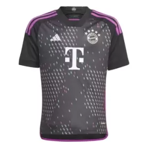 Image of adidas Bayern Munich Away Shirt 2023 2024 Juniors - Black