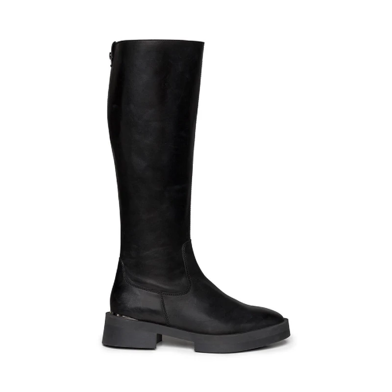 Image of Steve Madden Medellyn High Boots Black female UK 7