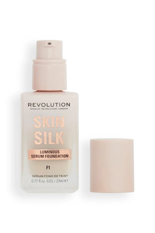 Image of Makeup Revolution Skin Silk Serum Foundation F1