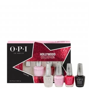 Image of OPI Hollywood Collection Infinite Shine Long-Wear Nail Polish - Mini Gift Set 4 x 3.75ml