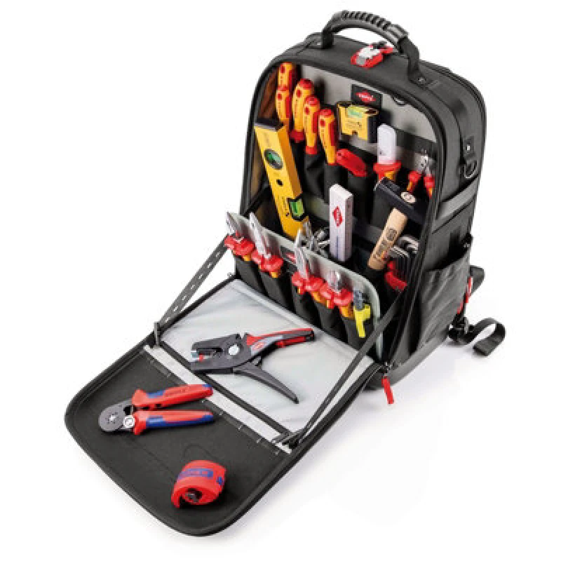 Image of Draper Knipex 00 21 50 E Tool Backpack Modular X18 Electro 13175