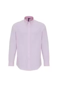 Image of Cotton Rich Oxford Stripe Shirt