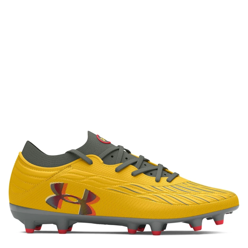 Image of Under Armour Magnetico.2 Pro 4 Firm Ground Football Boots Adults - Yellow Yellow 7