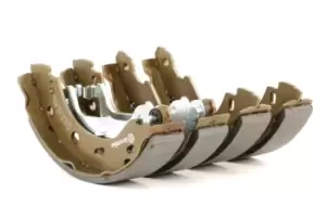 Image of BREMBO Brake Shoes SMART S 50 504 00012172V001000000,0001440V001,0001440V001000000 Brake Shoe Set,Brake Lining 0007333V001,0007333V001000000,12172V001