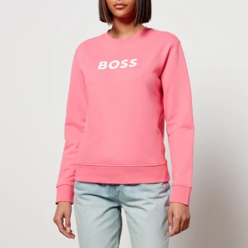Image of BOSS Womens Elaboss Sweatshirt - Medium Pink - L