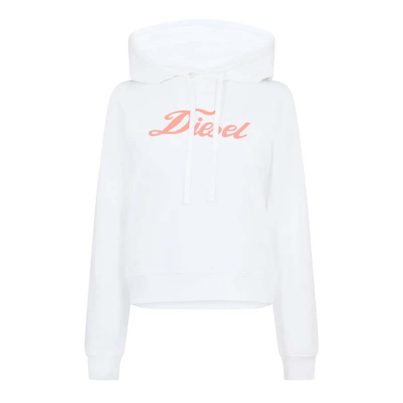 Image of Diesel Womens Crew Sweatshirt White female 6