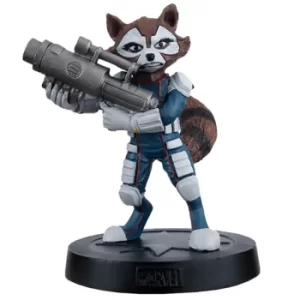 Image of Eaglemoss Marvel Guardians of the Galaxy Rocket Raccoon Statue