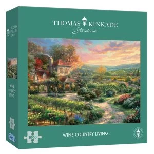 Image of Wine Country Living Thomas Kinkade Jigsaw Puzzle - 1000 Pieces