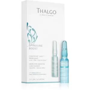 Image of Thalgo Spiruline Boost Energising Booster Concentrate Anti - Wrinkle Concentrate with Vitamine C 7 x 1.2 ml
