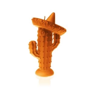 Image of Orange Cactus Sombrero Candle
