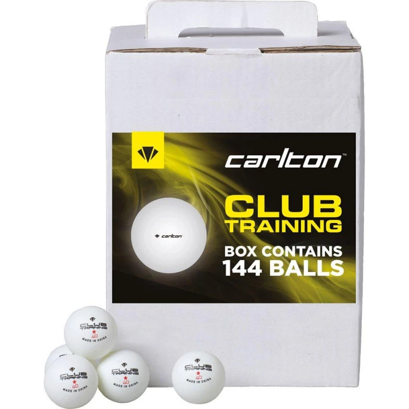 Image of Carlton Training Table Tennis Balls (144 Balls) Neutral unisex One Size