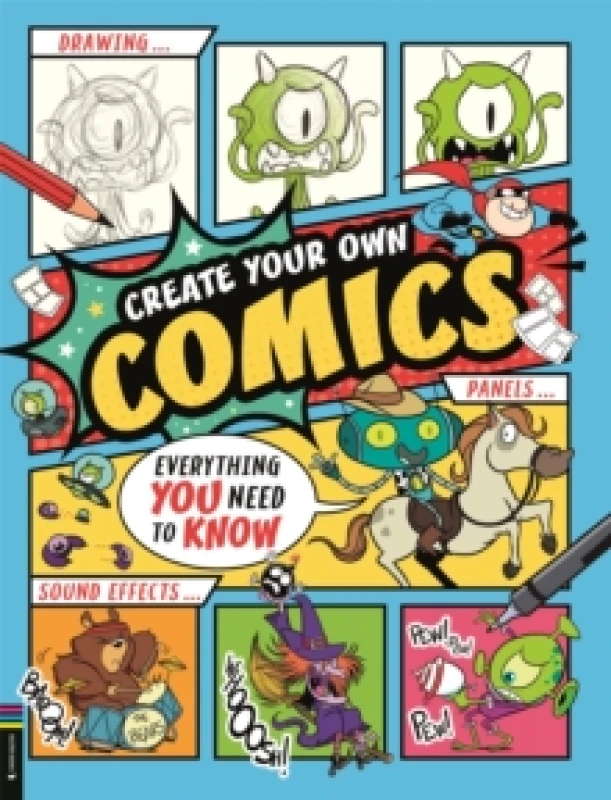 Image of Create Your Own Comics : Everything You Need to Know Paperback / softback