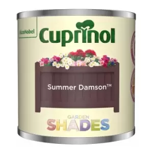 Image of Cuprinol Garden Shades Tester Paint Pot - 125ml - Summer Damson - Summer Damson