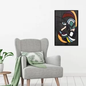 Image of By Tavuskusu Multicolor Decorative Wooden Wall Accessory