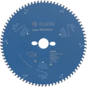 Image of Bosch Expert Aluminium Cutting Saw Blade 254mm 80T 30mm