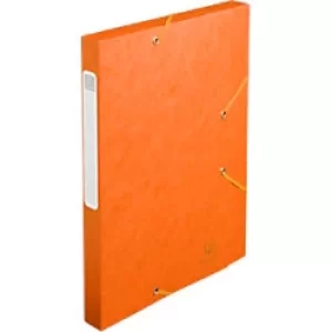 Image of Exacompta Filing Box 18515H A4 Orange 400gsm Pressboard 25 x 33cm Pack of 25