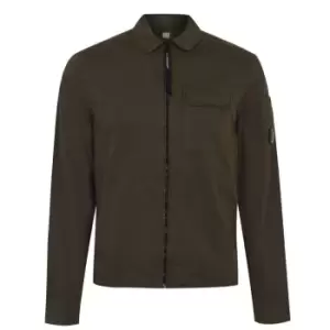 Image of CP COMPANY Zipped Overshirt - Green