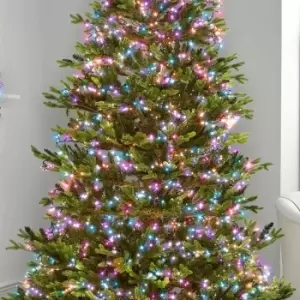 Image of The Winter Workshop - 2000 LED Compact Cluster Lights for 10ft Christmas Tree - Indoor & Outdoor Garden Party Wedding Event Multi Function Timer