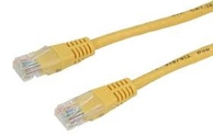 Image of 1.5m Patch RJ45 cat.5e FUTP Yellow