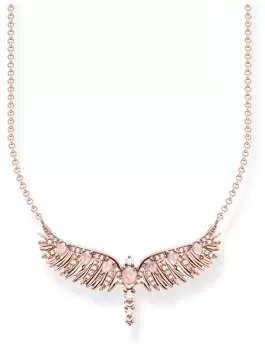Image of Thomas Sabo KE2169-323-9-L45V Rising Phoenix Necklace Rose Jewellery