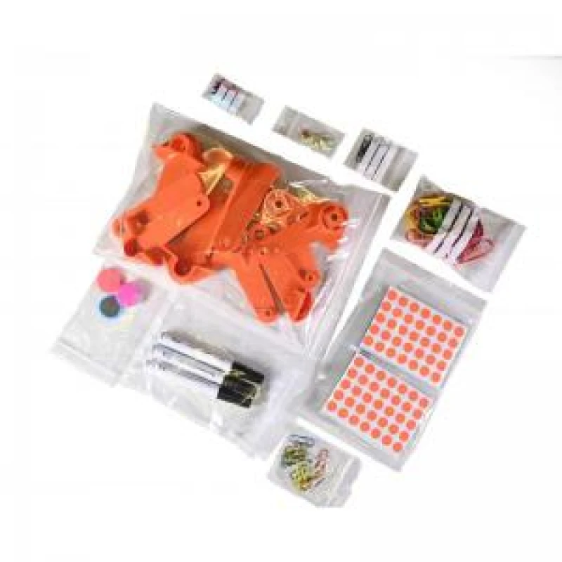 Image of ValueX Polythene Grip Seal Bags with Write-On Panel 102 x 140mm...