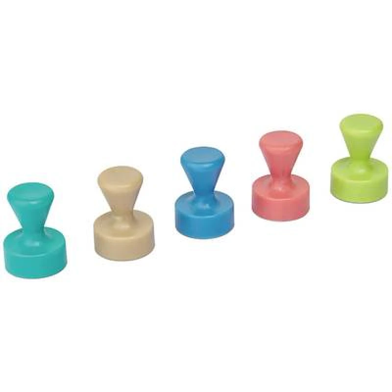 Image of Maul Maul Magnet 6168499 (Ø x H) 12mm x 16mm Cone Rose, Atlantic Blue, Turquoise, Lime, Sahara 10 pc(s) 6168499 6168499