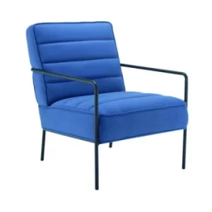 Image of Reception Wire Frame Armchair Navy KF90478