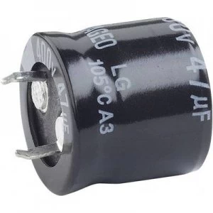Image of Electrolytic capacitor Snap in 10 mm 1000 63 Vdc 20 x H 22mm x 30 mm