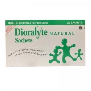 Image of Dioralyte Natural Oral Electrolyte Powders - 20 Sachets