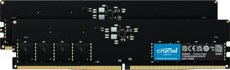Image of CRUCIAL DDR5 5600 MHz PC RAM - 32GB x 2 649528929808
