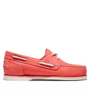 Image of Timberland Classic 2-eye Boat Shoe For Her In Red Red, Size 7