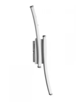 Image of Wall Lamp 6W LED Satin Nickel, Polished Chrome 3000K, 378lm,