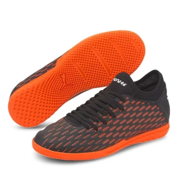 Image of Puma Future 6.4 Junior Indoor Football Trainers - Orange