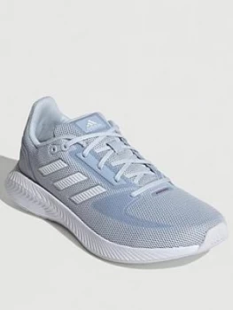 Image of adidas Runfalcon 2.0 - Blue/White, Size 6, Women