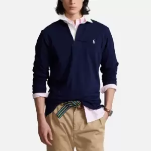 Image of Polo Ralph Lauren Mens Iconic Rugby Shirt - Cruise Navy - S