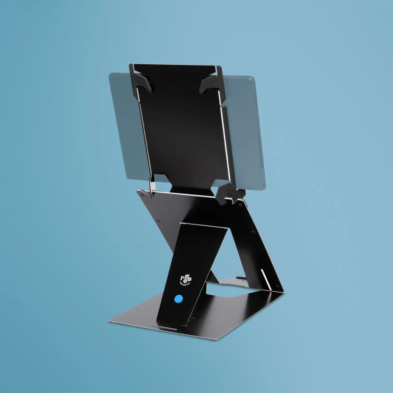 Image of R-Go Tools R-Go Tools Tablet and laptop stand R-Go Riser Duo, suitable for 10-22" screen, Black RGORIDUOBL