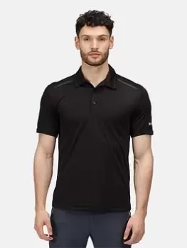 Image of Regatta Highton Pro Polo, Black Size M Men