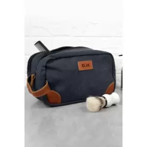 Image of Personalised Mens Deluxe Denim Wash Bag