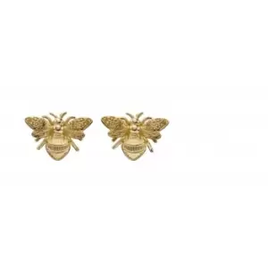 Image of 9ct Yellow Gold Bee Stud Earrings GE2322