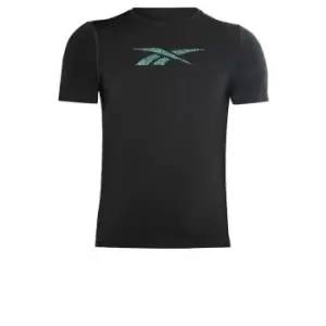 Image of Reebok Workout Ready ACTIVCHILL Short Sleeve T-Shirt Mens - Black