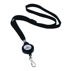 Image of Announce Textile Lanyard with Badge Reel Pack of 10 AA03627
