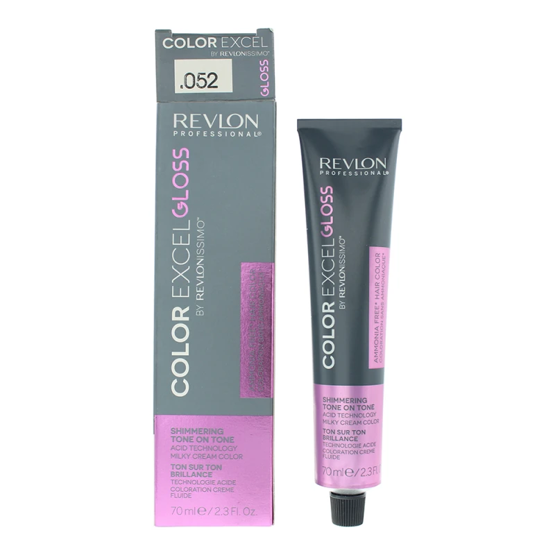 Image of Revlon Revlonissimo Color Excel Gloss Hair Colour 70ml - 052 Raspberry Pink
