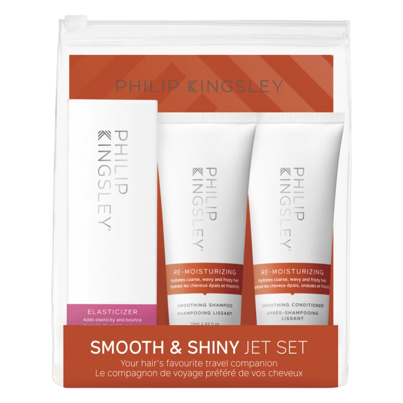 Image of Philip Kingsley Smooth & Shiny Jet Set Gift Set