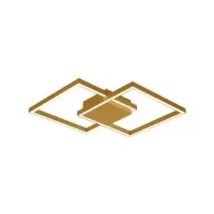 Image of Larissa Lighting - Larissa Kalo LED Ceiling Light 25W 3000K Aluminum Gold