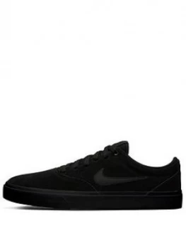 Image of Nike SB Charge Suede - Black, Size 11, Men
